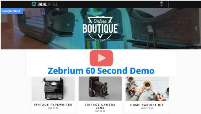 Zebrium 60 second demo